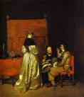 Gerard Terborch. "The Fatherly Admonition.".