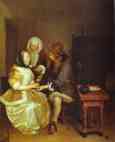 Gerard Terborch. Glass of Lemonade.
