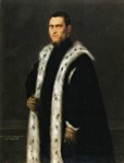 Jacopo Robusti, called Tintoretto. Portrait of a Man Aged Twenty-Six. Detail.