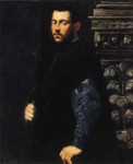 Jacopo Robusti, called Tintoretto. Portrait of a Man. Detail.