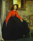 James Tissot. Portrait of Mlle L.L. (Young Woman in Red Vest).