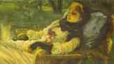 James Tissot. The Dreamer (Summer Evening).