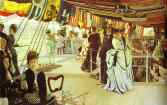James Tissot. The Ball on Shipboard.