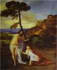 Titian. Noli me tangere.