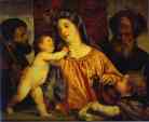 Titian. Madonna of the Cherries.