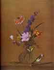 Count Feodor Tolstoy. Flowers, Butterfly, and Bird.