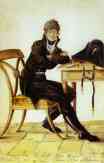 Count Feodor Tolstoy. Self-Portrait.