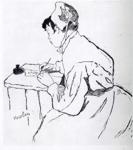 Henri de Toulouse-Lautrec. A Saint-Lazare, Song-Title.