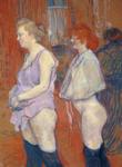 Henri de Toulouse-Lautrec. Rue de Moulins also called: L'Inspection médicale / The Medical Inspection.