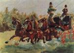 Henri de Toulouse-Lautrec. The Four-in-Hand.