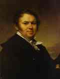 Vasily Tropinin. Self-Portrait.
