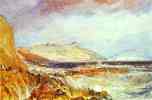 William Turner. Pendennis Castle, Cornwall; Scene after a Wreck.