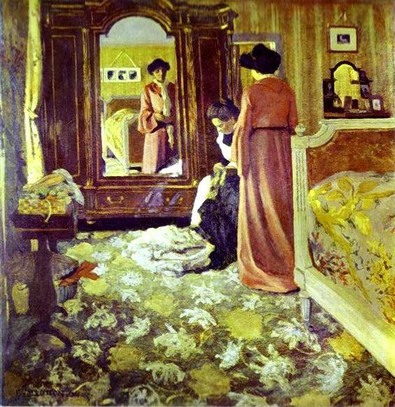 Félix Vallotton. Interior.