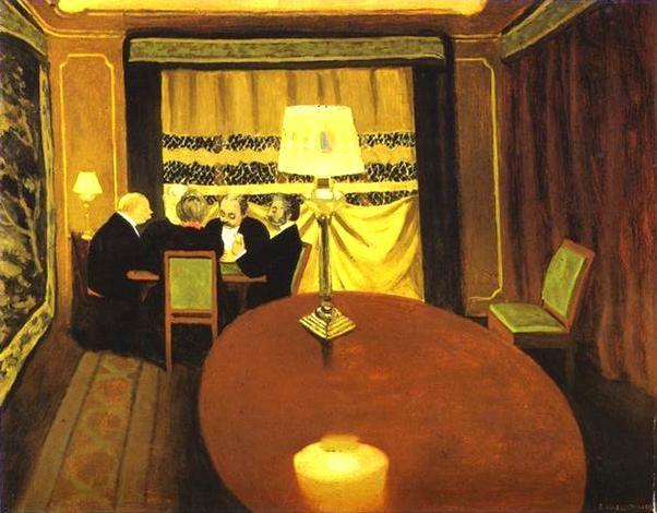 Félix Vallotton. Poker.