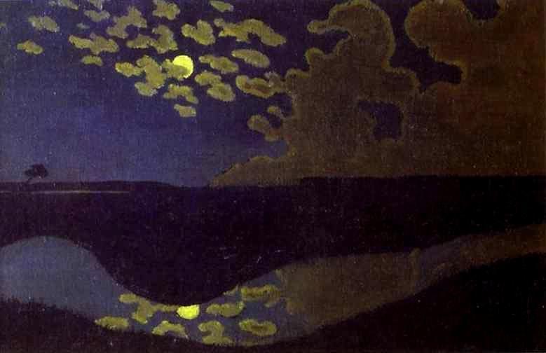 Félix Vallotton. Moonlight/Clair de lune.