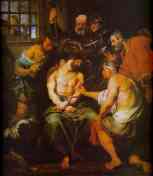 Anthony van Dyck. The Crowning with Thorns.