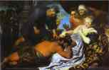 Anthony van Dyck. Samson and Delilah.