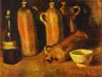 Vincent van Gogh. Still Life with Four Jugs.