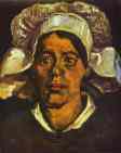 Vincent van Gogh. A Peasant Woman in White Cap.