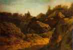 Feodor Vasilyev. On Valaam. Rocks.