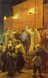 Victor Vasnetsov. Acrobats (Festival in a Paris Suburb).
