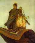 Victor Vasnetsov. The Magic Carpet. Detail.