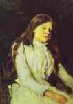 Portrait of Natalia Mamontova.