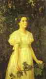 Portrait of Vera Mamontova.