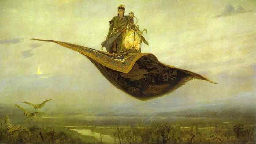 Victor Vasnetsov. The Magic Carpet.