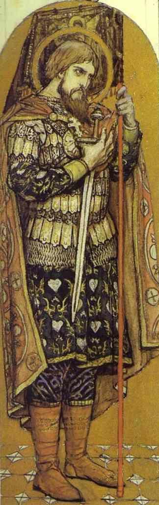 Victor Vasnetsov. Alexander Nevsky.