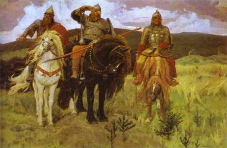 Victor Vasnetsov. Three Bogatyrs.