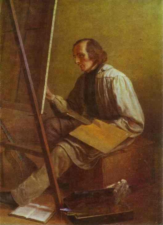 Fedor Slavyansky. Self-Portrait.