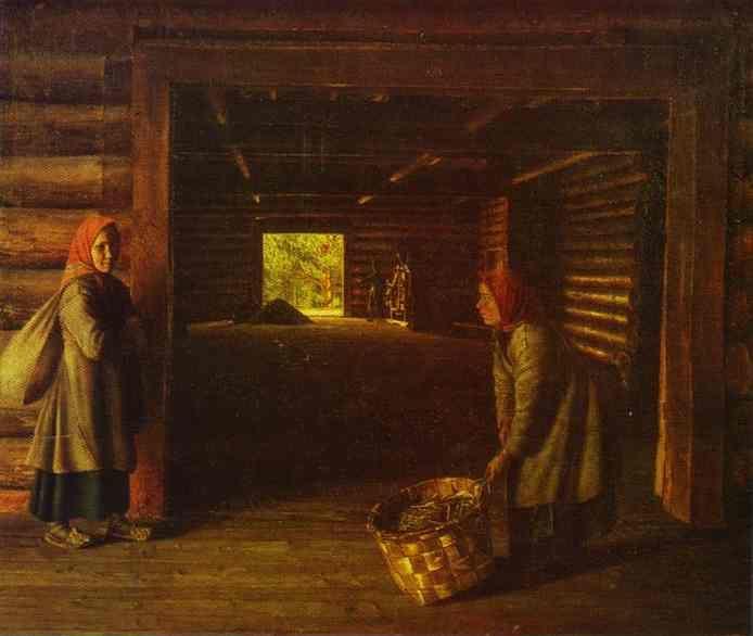 Grigoriy Soroka. Threshing-Floor.