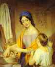 Alexey Tyranov. Young Housewife.