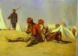 Vasily Vereshchagin. Two Hawks (Bashibazouks).