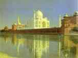 Vasily Vereshchagin. Taj Mahal Mausoleum in Agra.