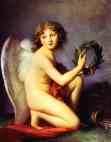 Louise-Elisabeth Vigée-Lebrun. Prince Heinrich Lubomirski as the Genius of Fame.
