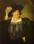 Louise-Elisabeth Vigée-Lebrun. Portrait of Stanislas Augustus Poniatowski.