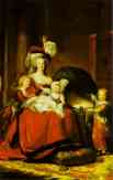 Louise-Elisabeth Vigée-Lebrun. Portrait of Queen Marie Antoinette with Children.