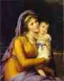 Louise-Elisabeth Vigée-Lebrun. Baroness Anna Sergeevna Stroganova and Her Son Sergey.