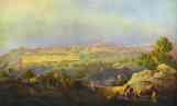 Maxim Vorobiev. View of Jerusalem.