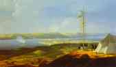 Maxim Vorobiev. View of the Military Telegraph near Varna.