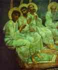 Mikhail Vrubel. Pentecost. Detail.
