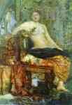 Mikhail Vrubel. Sitter in the Renaissance Setting.