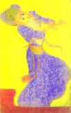 Edouard Vuillard. Biahna Duhamel in "Miss Helyett".