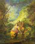 Jean-Antoine Watteau. The Bird Nester.