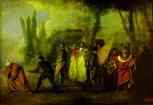Jean-Antoine Watteau. Satire on Physicians.