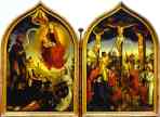 Rogier van der Weyden. Diptych of Jeanne of France.