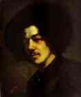 James Abbott McNeill Whistler. Portrait of Whistler with Hat.