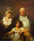 Sir David Wilkie. William Chalmers-Bethune, His Wife Isabella Morison and their Daughter Isabella.